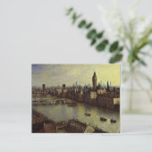 Old London Town Briefkaart (Staand voorkant)