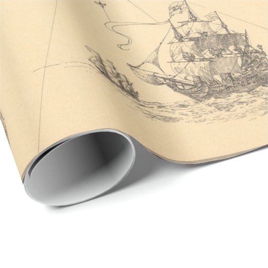 Old Long Island NY Map (1925)  Cadeaupapier (Rol Hoek)