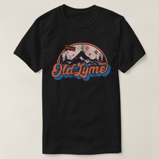 Old Lyme, Connecticut T-shirt (Design voorkant)