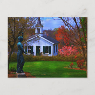 Old Lynchburg Cemetery Church Briefkaart