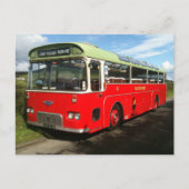 Old Macbraynes Bus op het eiland Bute Briefkaart (Voorkant)