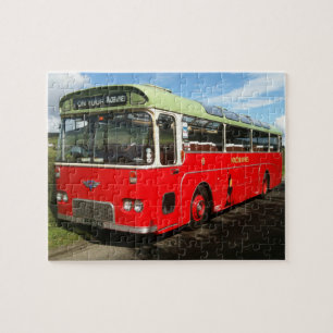 Old Macbraynes Bus op het eiland Bute Legpuzzel