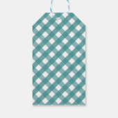 Old MacDonald Boerderij Animal Birthday Party Beda Cadeaulabel (Achterkant)