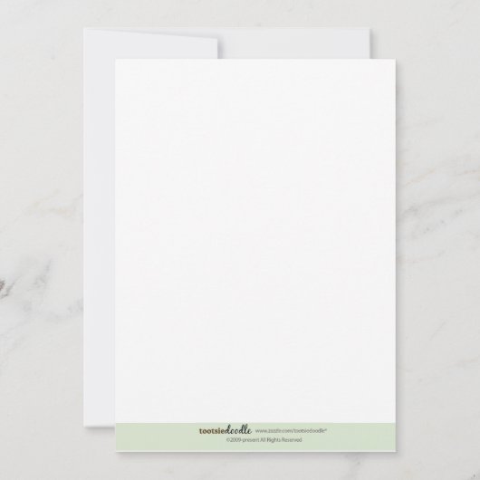 Old MacDonald EIO Boerderij Barnyard Birthday PHOT Kaart (Achterkant)