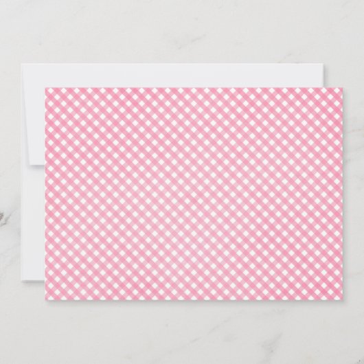 Old MacDonald Farm Animals Party Cards Afbeelding Kaart (Achterkant)