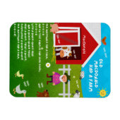 Old MacDonald Had a Farm Nursery Rhyme Magnet Magneet (Horizontaal)