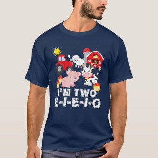 Old Macdonald had een Boerderij Nursery Rhyme 2nd T-shirt
