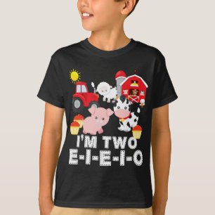 Old MacDonald had een Boerderij Nursery Rhyme 2nd T-shirt