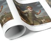 Old MacDonald had een koe. Cadeaupapier (Rol Hoek)
