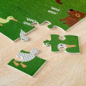 Old MacDonald Kinderrijmpje Puzzel (Zijkant)