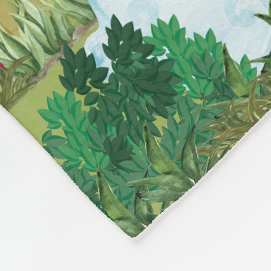 Old MacDonald's Boerderij Fleece Deken (Hoek)