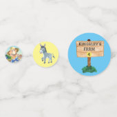 Old MacDonald's Boerderij 🐔 Schattigee familie Ba Confetti (Voorkanten)