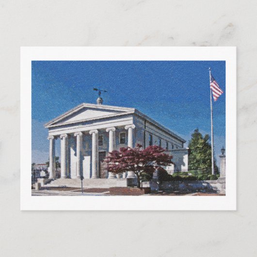 Old Madison County Courthouse Briefkaart (Voorkant)