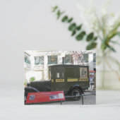 Old Mail Truck Smithsonian National Postal Muesum Briefkaart (Staand voorkant)