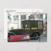 Old Mail Truck Smithsonian National Postal Muesum Briefkaart (Voorkant / Achterkant)