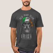 Old Man Club Irish Chapter St Patricks Day T-shirt (Voorkant)