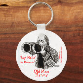 Old Man Harvey - Ann Charles' Deadwood Sleutelhang Sleutelhanger (Voorkant)