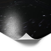 Old Man Hourglass Time Slipping Away Impasto Foto Afdruk (Hoek)