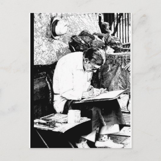 Old Man Nawlins Briefkaart (Voorkant)