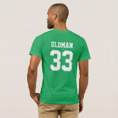Old Man Sports Jersey T-shirt (Achterkant volledig)