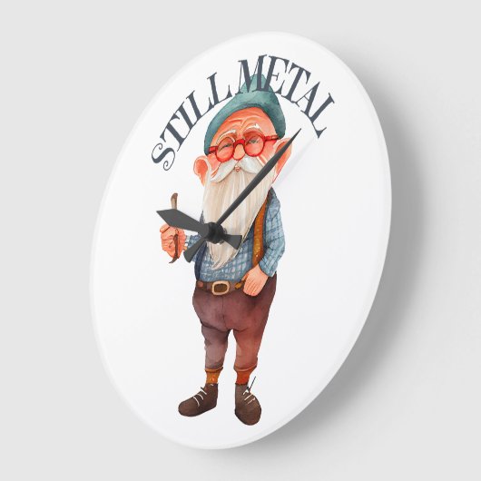 Old Man still Metal AF Grote Klok (Hoek)