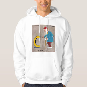 Old Man & The C Grappige Hoodie van Rick London
