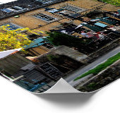 Old Manse Hotel Bourton op de waterkrampen Poster (Hoek)