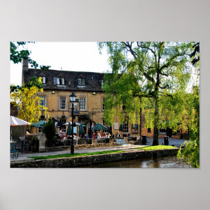 Old Manse Hotel Bourton op de waterkrampen Poster