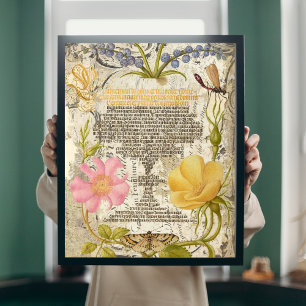 Old Manuscript Book Page Decoupage Tissue Paper Tissuepapier