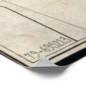 Old Map of Hartford, Connecticut (1859) Poster (Hoek)