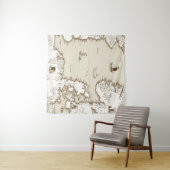 Old map of the North Sea, Britain and Scandinavia, Wandkleed (In Situ (horizontaal))