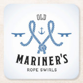 Old Mariner Poster Kartonnen Onderzetters (Voorkant)