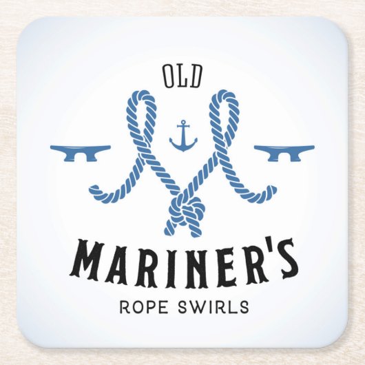 Old Mariner Poster Kartonnen Onderzetters (Voorkant)