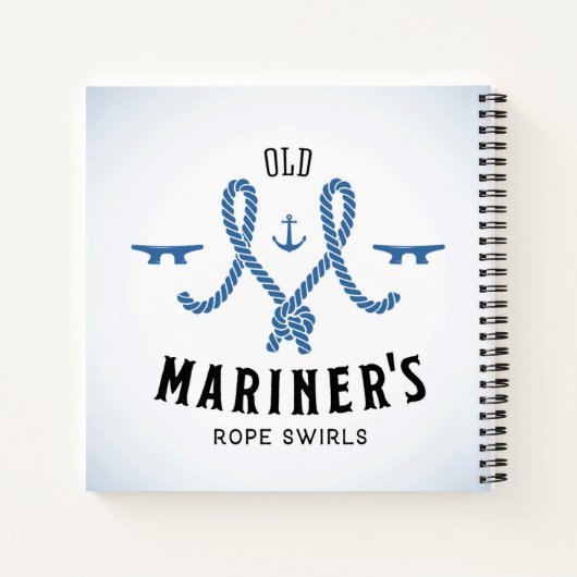 Old Mariner Poster Notitieboek (Achterkant)
