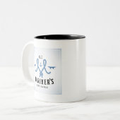 Old Mariner Poster Tweekleurige Koffiemok (Voorkant links)