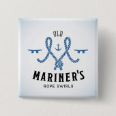Old Mariner Poster Vierkante Button 5,1 Cm (Voorkant)