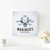 Old Mariner Poster Vierkante Klok (Huis)
