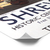 Old Market Hall Uitzicht British Railways Poster (Hoek)