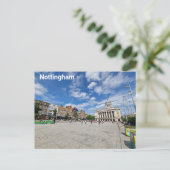 Old Market Square, Nottingham Briefkaart (Staand voorkant)