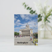 Old Market Square, Nottingham Briefkaart (Staand voorkant)