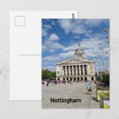 Old Market Square, Nottingham Briefkaart (Voorkant / Achterkant)