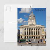 Old Market Square, Nottingham Briefkaart (Voorkant / Achterkant)