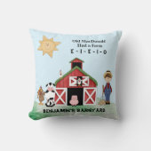 Old McDonald had een Boerderij Kussen (Voorkant)