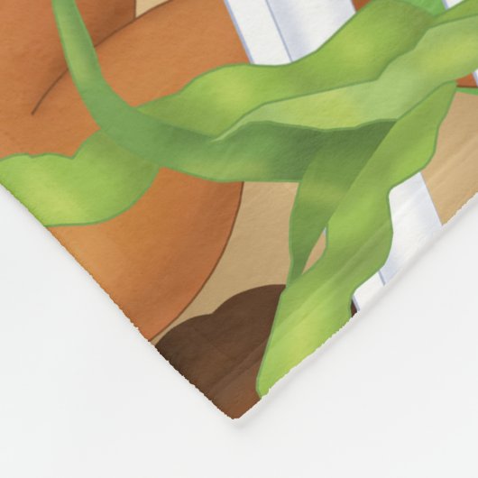 Old McDonald's Boerderij Flannel Blanket Fleece Deken (Hoek)