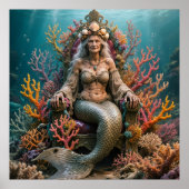 Old Mermaid Poster (Voorkant)