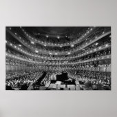 Old Metropolitan Opera House Concert - NYC 1937 Poster (Voorkant)