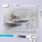 Old Mill 10lb-weefselpapier, wit Tissuepapier (Craft)