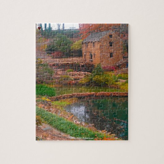 Old Mill Arkansas Legpuzzel (Verticaal)