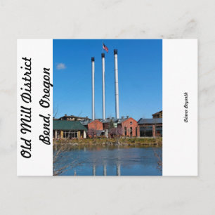 Old Mill District Briefkaart
