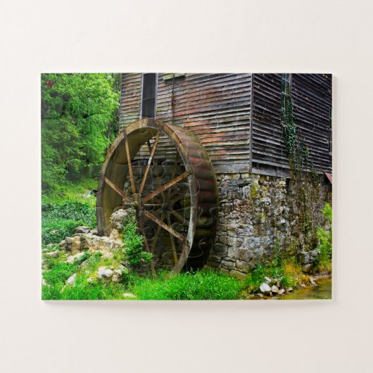 Old Mill Gatlinburg Tennessee Legpuzzel (Horizontaal)